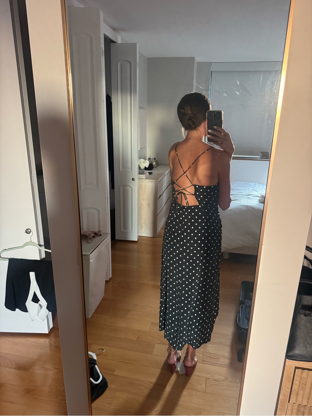 Zara Polka Dot Dress - Picture 2 of 2